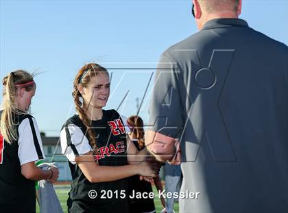 Thumbnail 2 in Grace Brethren vs. St. Anthony (CIF-SS D7 Final) photogallery.