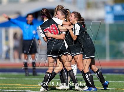 Thumbnail 1 in Grace Brethren vs. St. Anthony (CIF-SS D7 Final) photogallery.