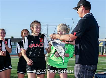 Thumbnail 2 in Grace Brethren vs. St. Anthony (CIF-SS D7 Final) photogallery.