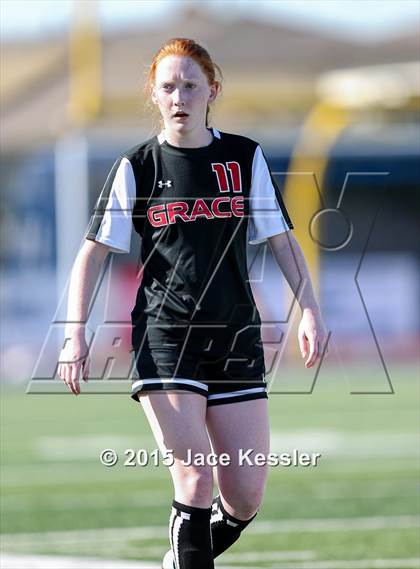 Thumbnail 3 in Grace Brethren vs. St. Anthony (CIF-SS D7 Final) photogallery.