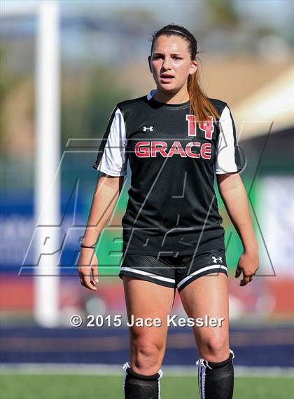 Thumbnail 1 in Grace Brethren vs. St. Anthony (CIF-SS D7 Final) photogallery.