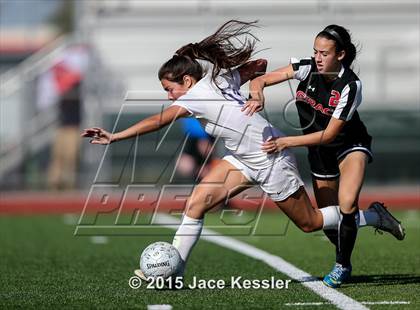 Thumbnail 1 in Grace Brethren vs. St. Anthony (CIF-SS D7 Final) photogallery.
