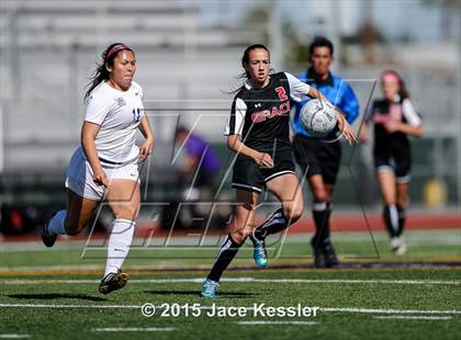 Thumbnail 2 in Grace Brethren vs. St. Anthony (CIF-SS D7 Final) photogallery.