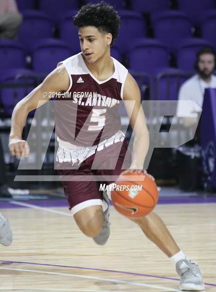 Thumbnail 3 in St. Anthony vs. Hillcrest Prep (City of Palms Classic) photogallery.