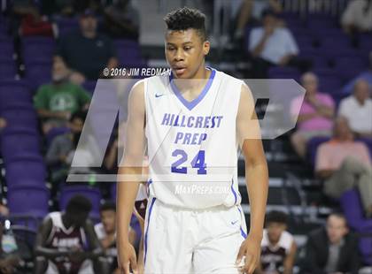 Thumbnail 3 in St. Anthony vs. Hillcrest Prep (City of Palms Classic) photogallery.