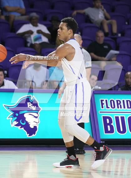 Thumbnail 2 in St. Anthony vs. Hillcrest Prep (City of Palms Classic) photogallery.
