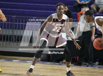 Thumbnail 3 in St. Anthony vs. Hillcrest Prep (City of Palms Classic) photogallery.