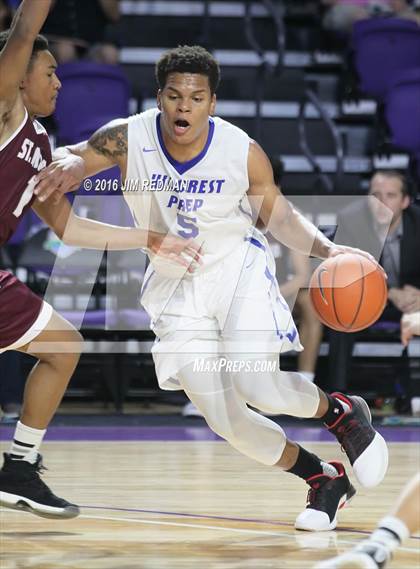 Thumbnail 2 in St. Anthony vs. Hillcrest Prep (City of Palms Classic) photogallery.
