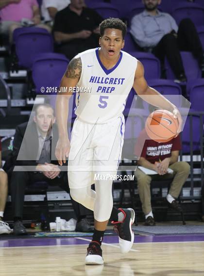 Thumbnail 3 in St. Anthony vs. Hillcrest Prep (City of Palms Classic) photogallery.