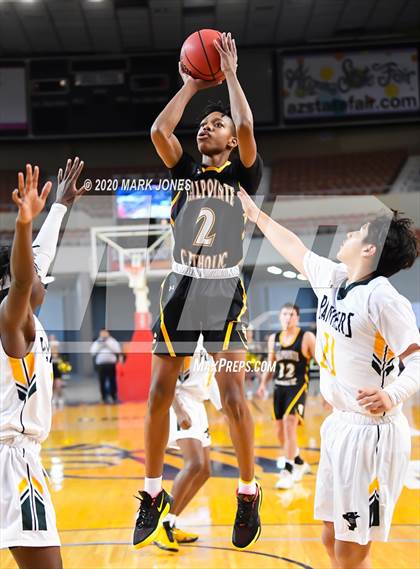 Thumbnail 2 in Salpointe Catholic vs. Peoria (AIA 4A Final) photogallery.