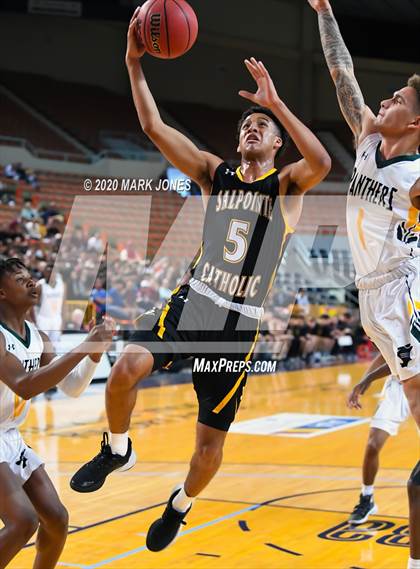 Thumbnail 2 in Salpointe Catholic vs. Peoria (AIA 4A Final) photogallery.