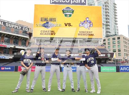 Thumbnail 1 in  Coastal Academy vs. Vincent Memorial (@ Petco Park) photogallery.