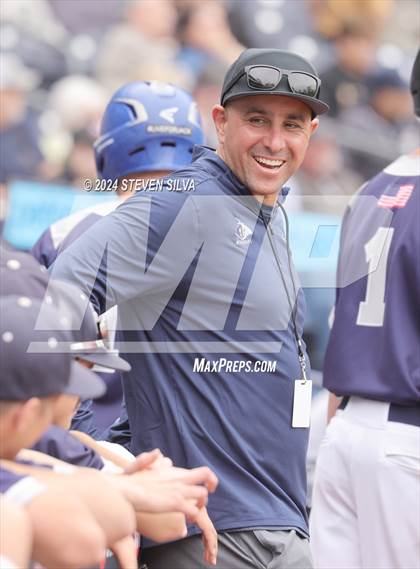 Thumbnail 2 in  Coastal Academy vs. Vincent Memorial (@ Petco Park) photogallery.