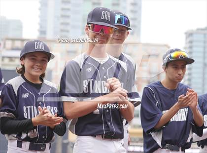 Thumbnail 2 in  Coastal Academy vs. Vincent Memorial (@ Petco Park) photogallery.