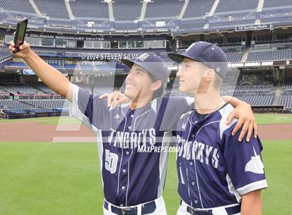 Thumbnail 3 in  Coastal Academy vs. Vincent Memorial (@ Petco Park) photogallery.