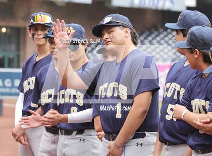 Thumbnail 3 in  Coastal Academy vs. Vincent Memorial (@ Petco Park) photogallery.