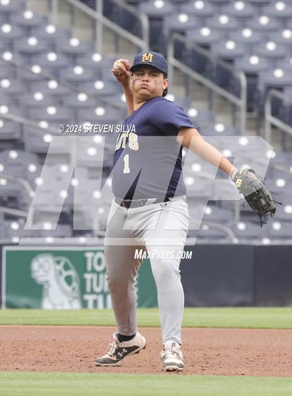 Thumbnail 1 in  Coastal Academy vs. Vincent Memorial (@ Petco Park) photogallery.