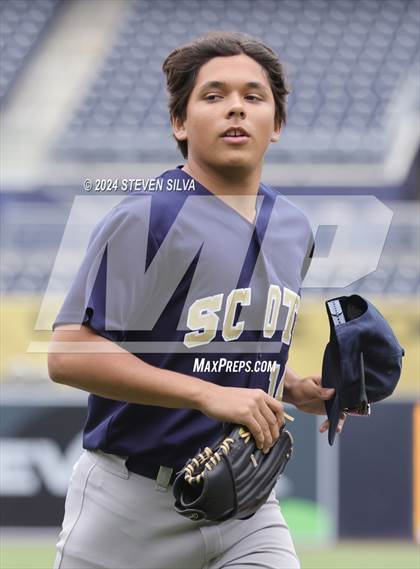 Thumbnail 2 in  Coastal Academy vs. Vincent Memorial (@ Petco Park) photogallery.