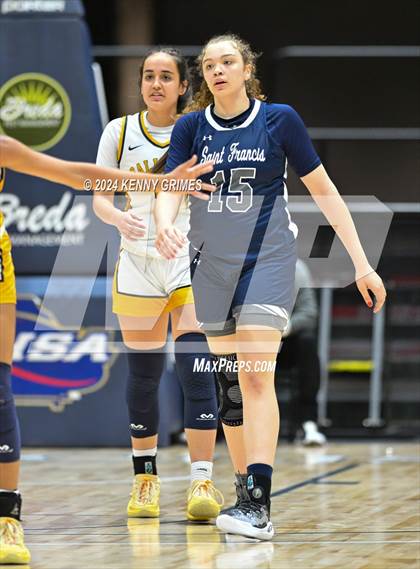 Thumbnail 2 in St. Francis vs. Galloway (GHSA A Division 1 Championship) photogallery.