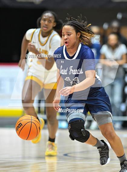 Thumbnail 3 in St. Francis vs. Galloway (GHSA A Division 1 Championship) photogallery.