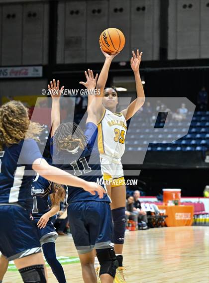 Thumbnail 3 in St. Francis vs. Galloway (GHSA A Division 1 Championship) photogallery.