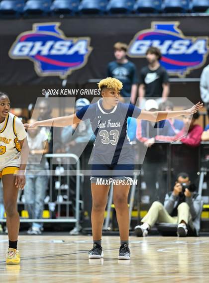 Thumbnail 2 in St. Francis vs. Galloway (GHSA A Division 1 Championship) photogallery.