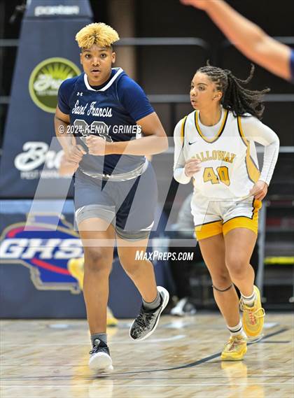 Thumbnail 1 in St. Francis vs. Galloway (GHSA A Division 1 Championship) photogallery.