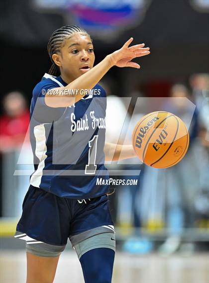 Thumbnail 3 in St. Francis vs. Galloway (GHSA A Division 1 Championship) photogallery.