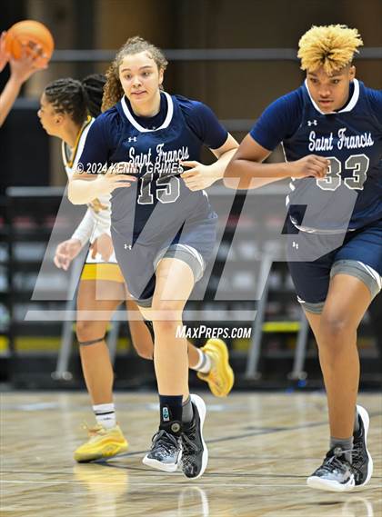 Thumbnail 2 in St. Francis vs. Galloway (GHSA A Division 1 Championship) photogallery.