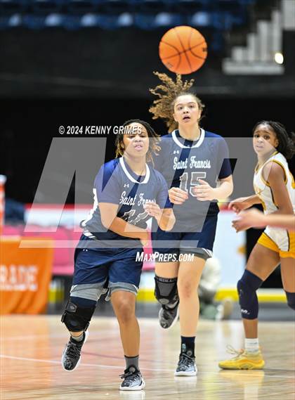 Thumbnail 3 in St. Francis vs. Galloway (GHSA A Division 1 Championship) photogallery.