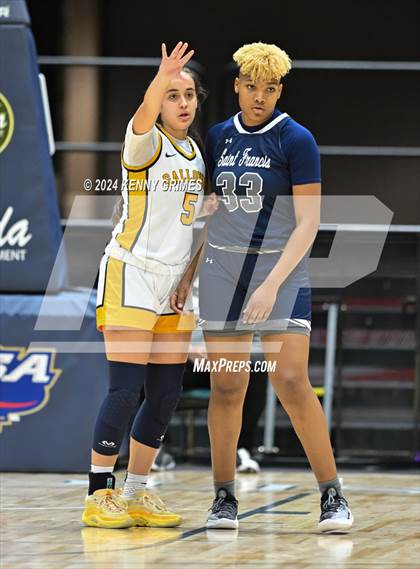 Thumbnail 3 in St. Francis vs. Galloway (GHSA A Division 1 Championship) photogallery.