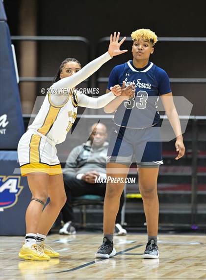 Thumbnail 3 in St. Francis vs. Galloway (GHSA A Division 1 Championship) photogallery.