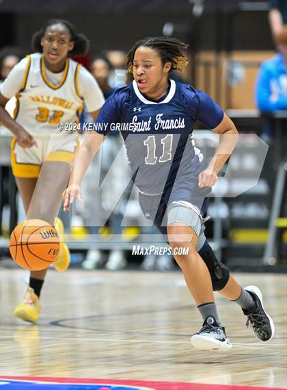Thumbnail 2 in St. Francis vs. Galloway (GHSA A Division 1 Championship) photogallery.