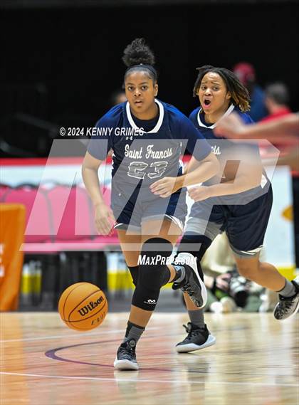 Thumbnail 3 in St. Francis vs. Galloway (GHSA A Division 1 Championship) photogallery.