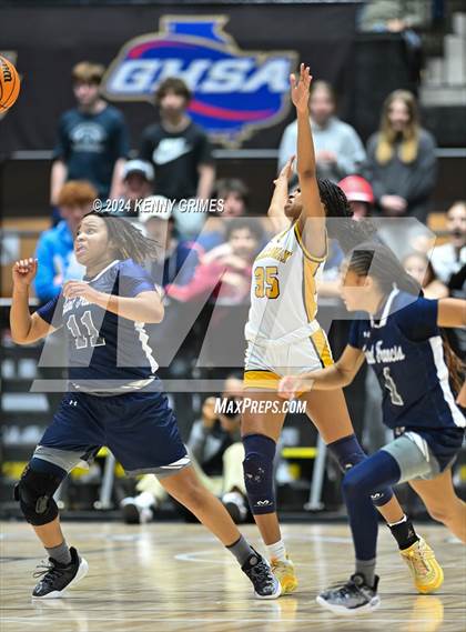 Thumbnail 1 in St. Francis vs. Galloway (GHSA A Division 1 Championship) photogallery.