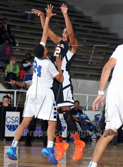 Thumbnail 3 in North Crowley vs. Lancaster (McDonald's Texas Invitational) photogallery.