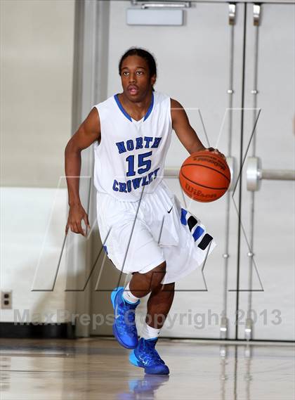 Thumbnail 3 in North Crowley vs. Lancaster (McDonald's Texas Invitational) photogallery.