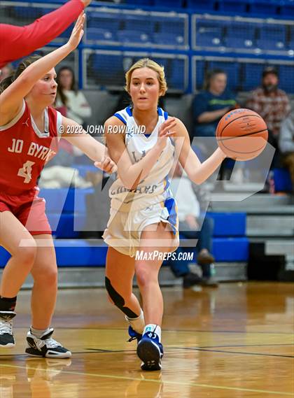 Thumbnail 3 in Jo Byrns vs. Goodpasture Christian photogallery.
