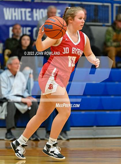 Thumbnail 1 in Jo Byrns vs. Goodpasture Christian photogallery.