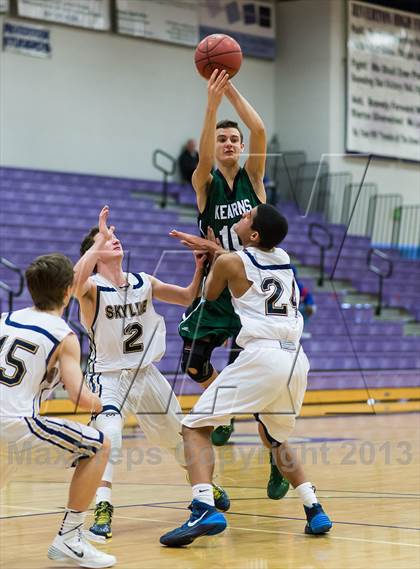 Thumbnail 2 in Skyline vs. Kearns (Riverton Holiday Tourney) photogallery.