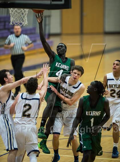 Thumbnail 2 in Skyline vs. Kearns (Riverton Holiday Tourney) photogallery.
