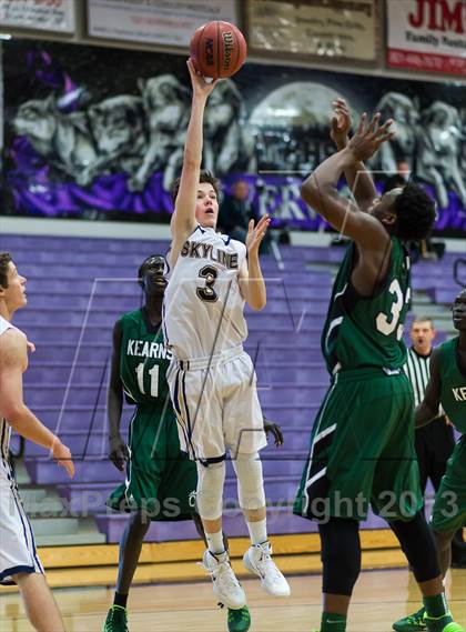 Thumbnail 2 in Skyline vs. Kearns (Riverton Holiday Tourney) photogallery.