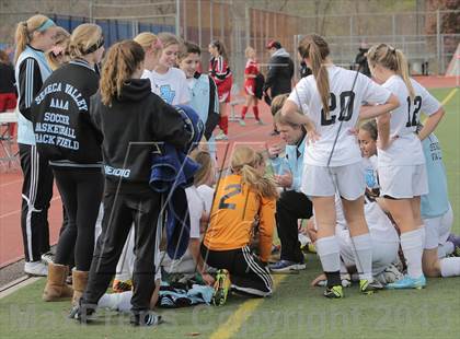 Thumbnail 3 in Seneca Valley vs. Peters Township (PIAA Class AAA Quarterfinal) photogallery.