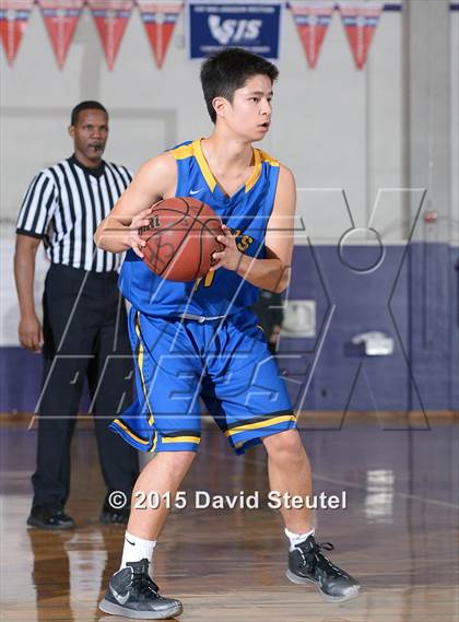 Thumbnail 3 in Newark Memorial vs. Oak Ridge (St. Hope Elite Classic) photogallery.