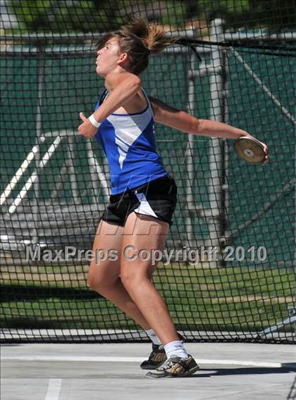 Thumbnail 3 in CIF State Championships (Prelims - Girls Discus)  photogallery.