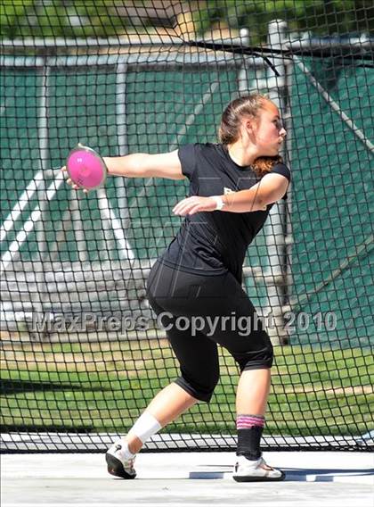 Thumbnail 2 in CIF State Championships (Prelims - Girls Discus)  photogallery.