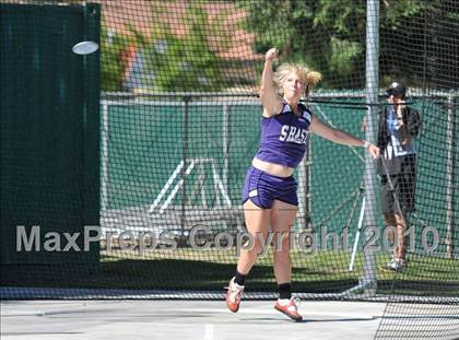 Thumbnail 1 in CIF State Championships (Prelims - Girls Discus)  photogallery.