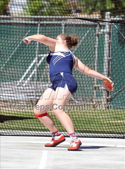 Thumbnail 2 in CIF State Championships (Prelims - Girls Discus)  photogallery.