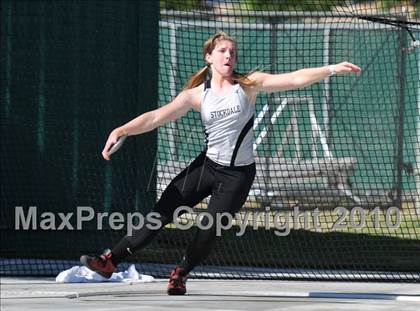 Thumbnail 2 in CIF State Championships (Prelims - Girls Discus)  photogallery.