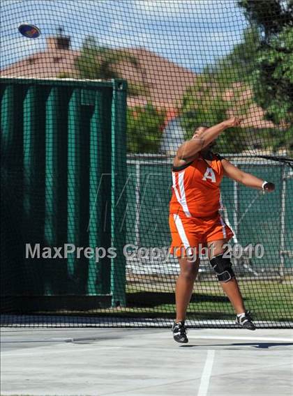 Thumbnail 3 in CIF State Championships (Prelims - Girls Discus)  photogallery.